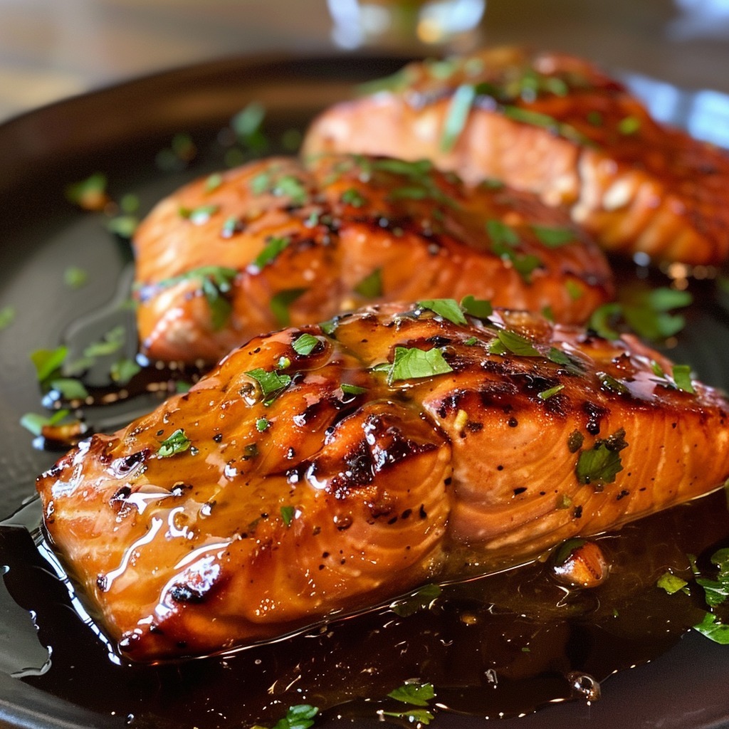 Maple Glzed Salmon Recipe