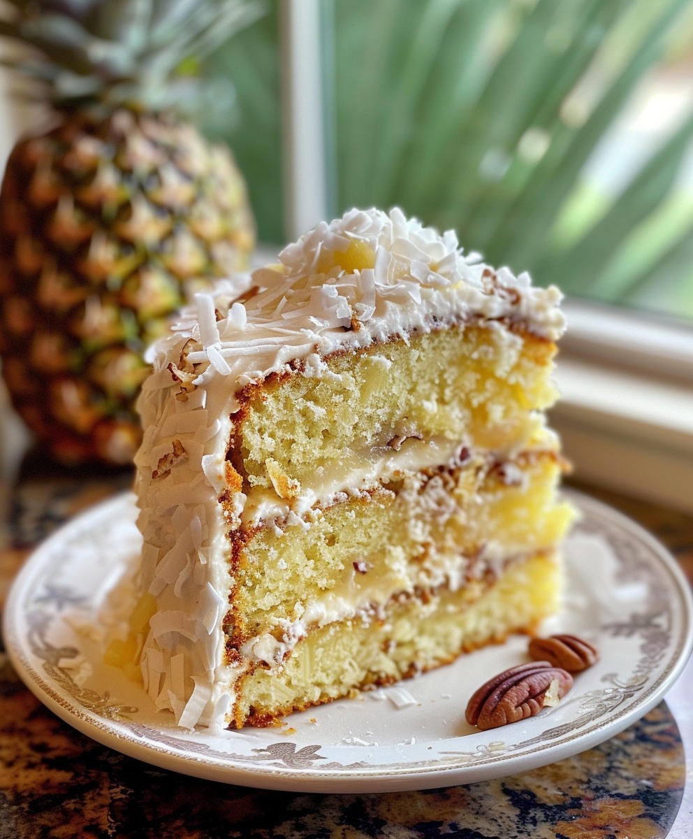Southern Pineapple Cake Recipe - Sora Recipes