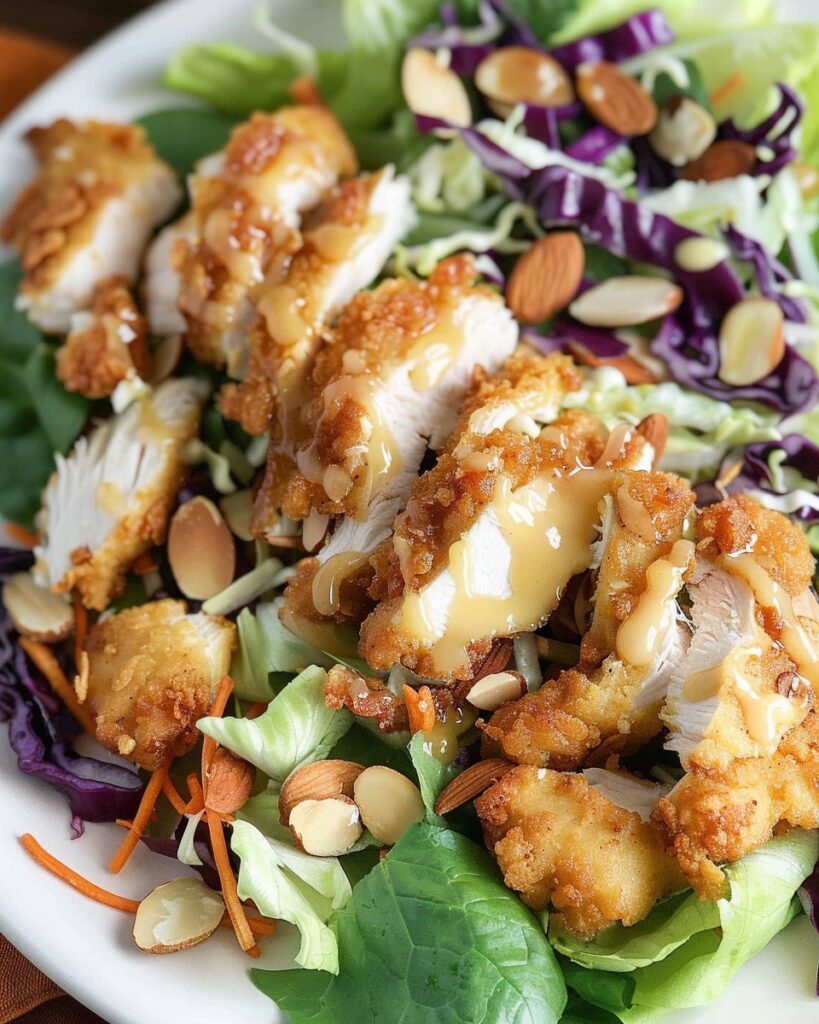 Crispy Chicken Asian Crunch Salad