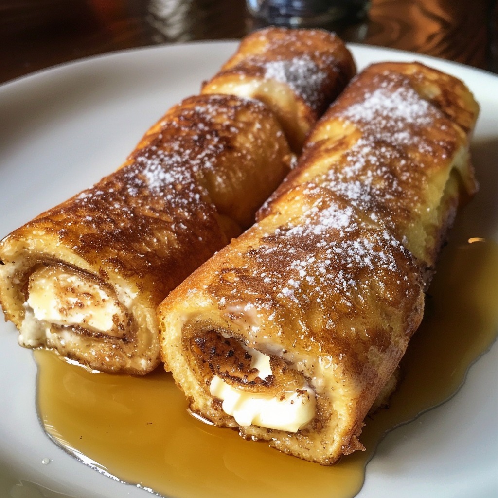 French Toast Roll-Ups