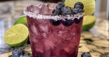 Refreshing Blueberry Margaritas