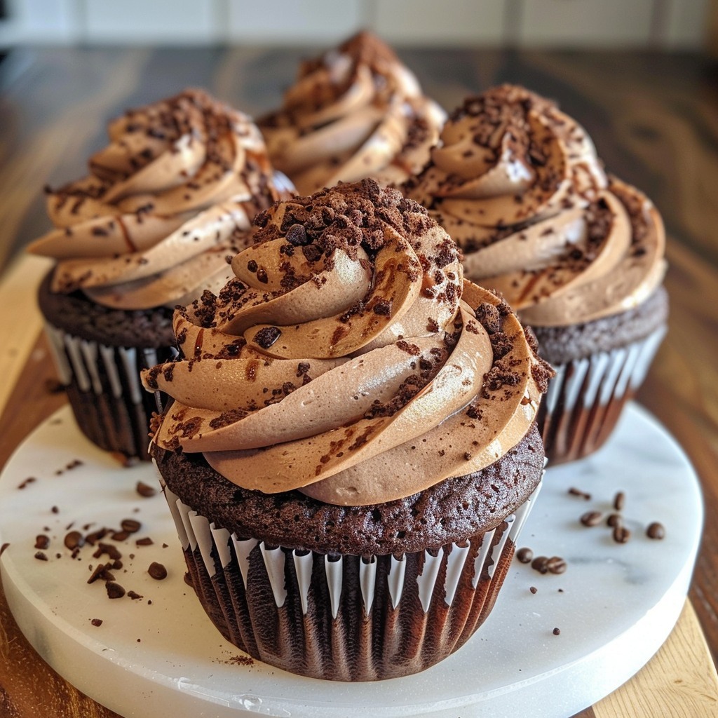 Unmatched Pleasure: Decadent Chocolate Espresso Cupcakes