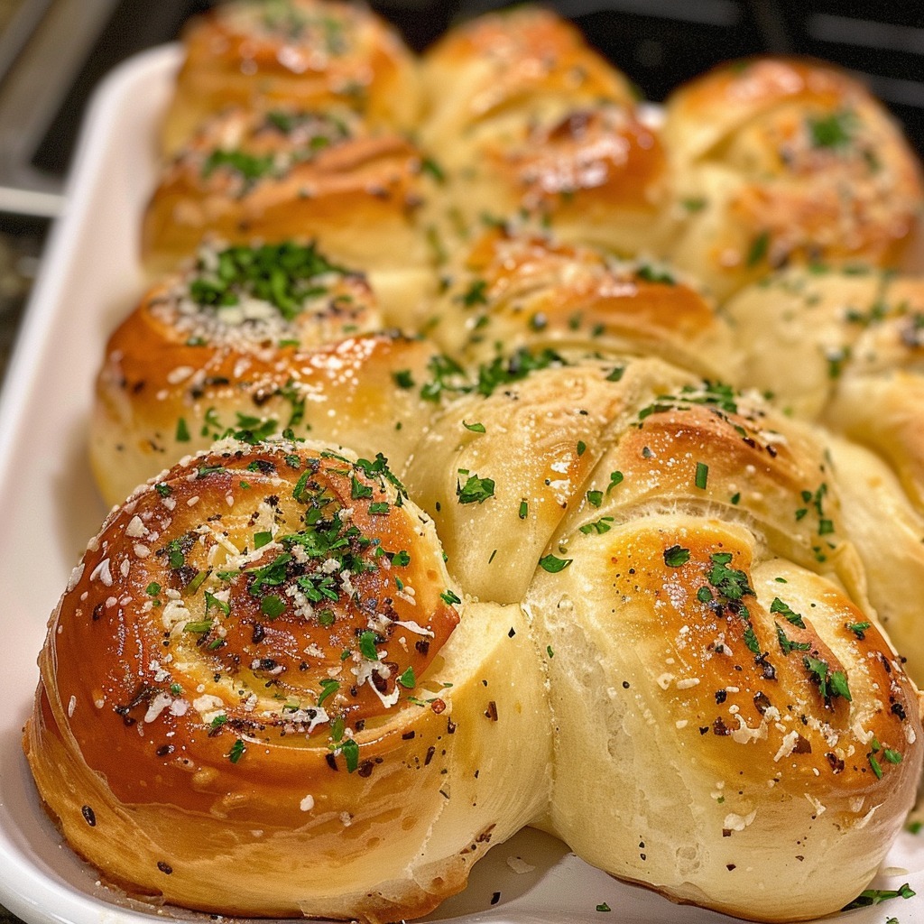 Garlic Cream Cheese Rolls