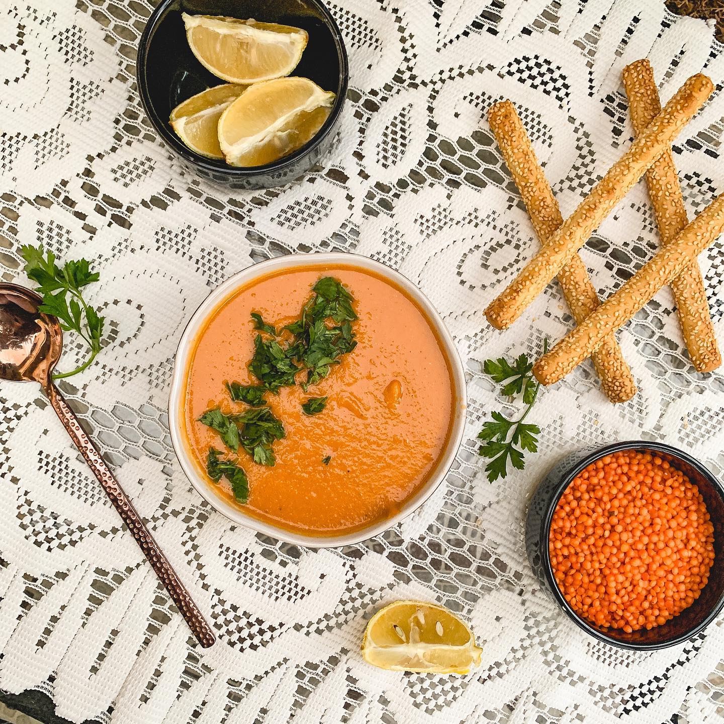 Turkish Red Lentil Soup