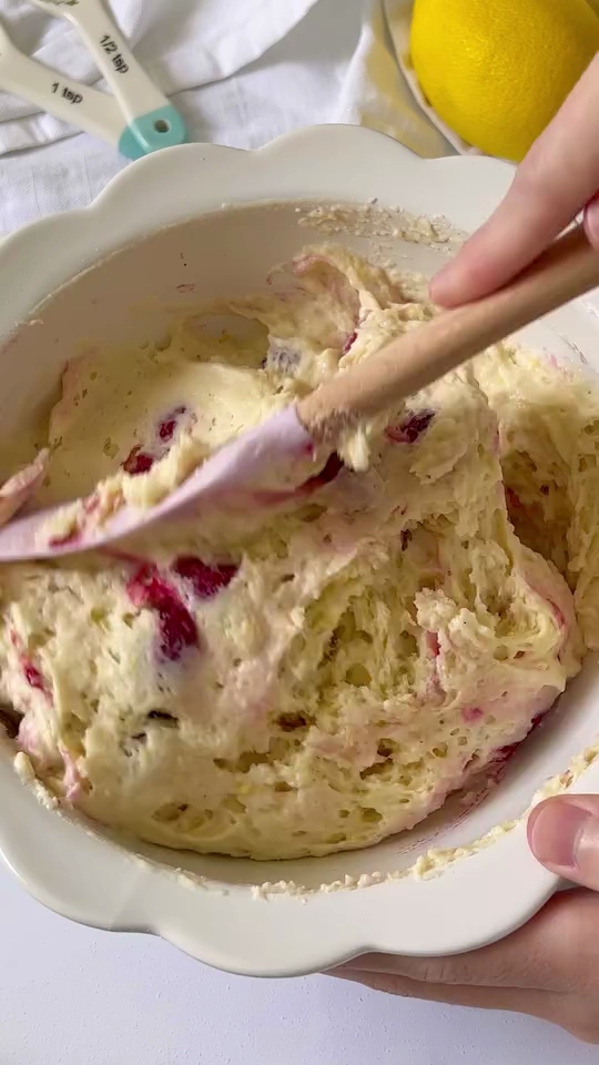 Mother's Day Lemon Raspberry Muffins