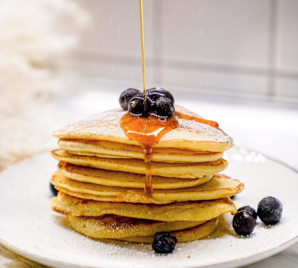 Pancakes with Blueberry