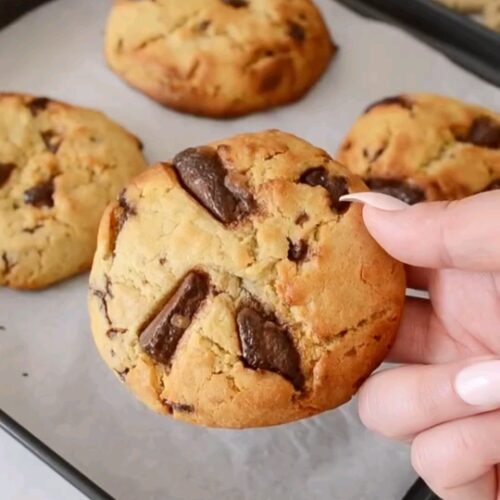 Small Batch Peanut Butter & Choc Chunk Cookies