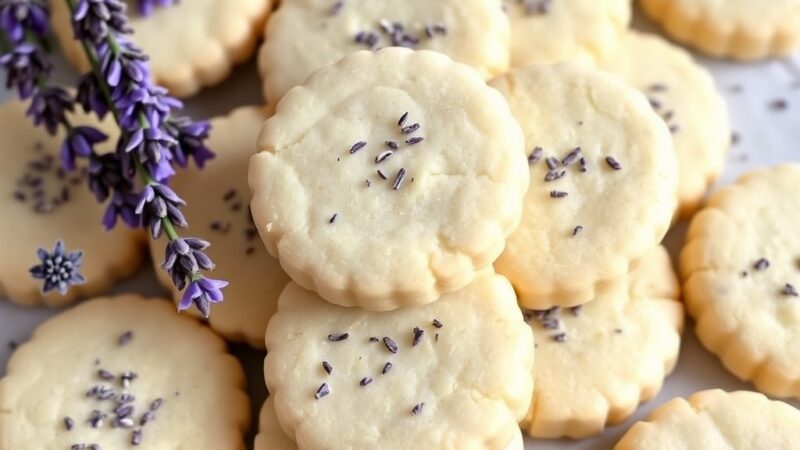 Ultimate Lavender Lemon Shortbread