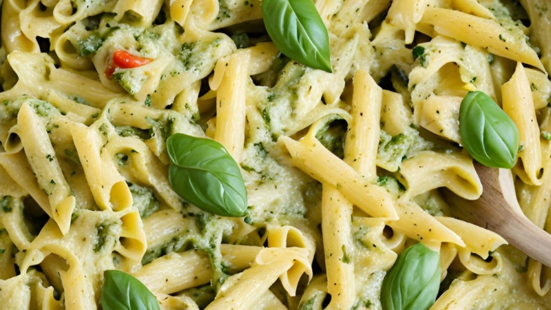 One Pot Creamy Pesto Chicken Pasta: A Comforting Delight