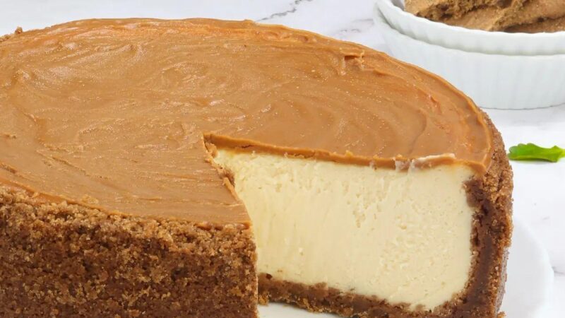 How to make Baked Cheesecake with Speculoos