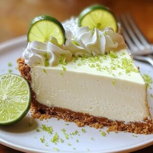 Easy Lime Cheesecake : A refreshing delight