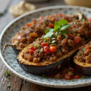 Karniyarik – The Ultimate Turkish Stuffed Eggplant Delight!