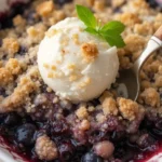 Blueberry Crumble The Best Easy & Crispy Dessert Recipe