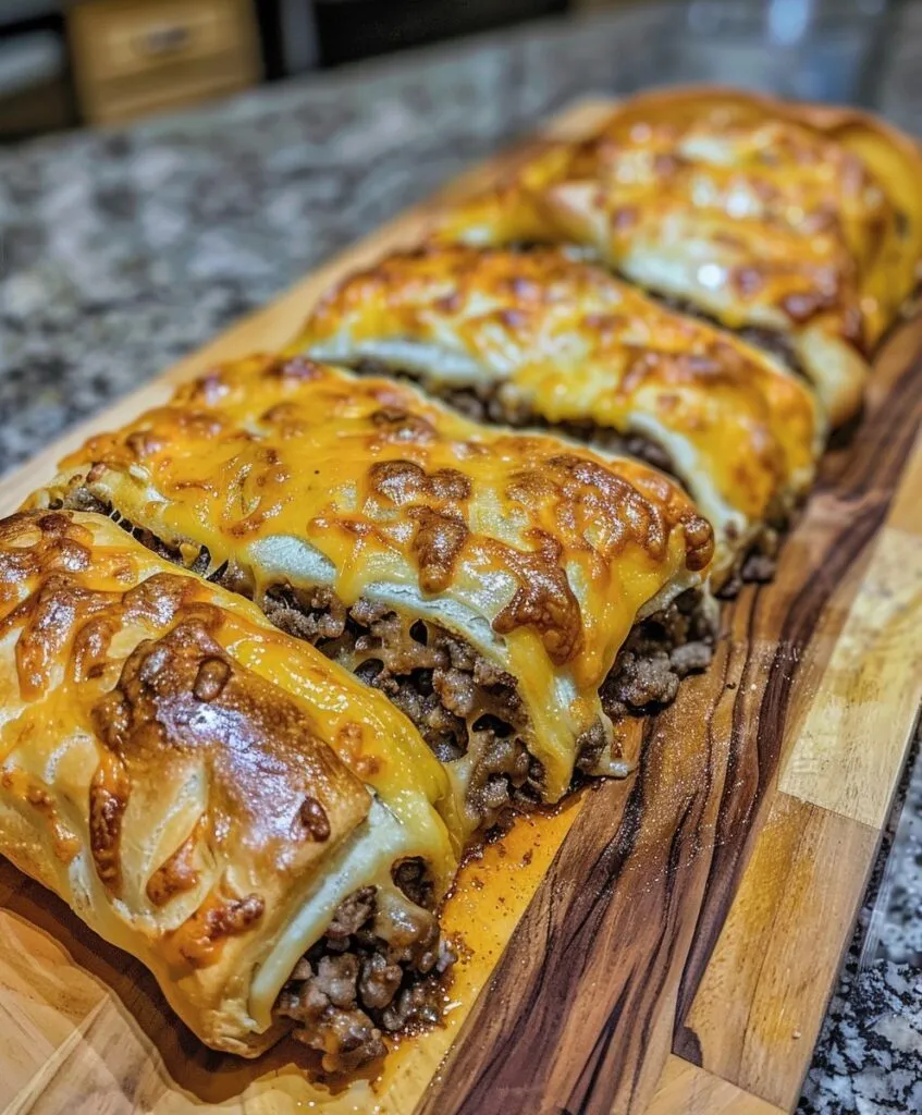 Cheesy Beefy Roll-Ups